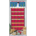 Pattern Leaflet, Christmas Countdown Calendar by DRG