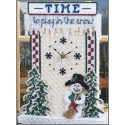 Snowman Clock