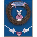 Pattern Leaflet, Bunny Wreath & Swag by DRG