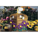 Pattern Leaflet, Honey Beehive by DRG