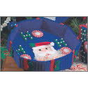 Pattern Leaflet, Ho Ho Santa Candy Dish by DRG