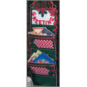 Pattern Leaflet, Christmas Checks Card Holder by DRG