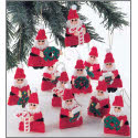 Santa Ornaments