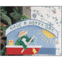 Pattern Leaflet, Have a Hoppy Day! by DRG