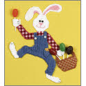 Pattern Leaflet, Pop Along Bunny by DRG
