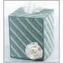 Mosaic Stitch Tissue Box Cover