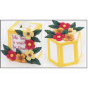 Pattern Leaflet, Nasturtium Tissue & Roll Covers by DRG