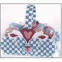 Pattern Leaflet, Bunny Love Basket by DRG