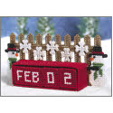 Pattern Leaflet, Winter Block Calendar by DRG