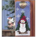 Pattern Leaflet, Snowman Door Hanger by DRG