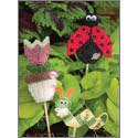 Pattern Leaflet, Plant Poke Trio by DRG