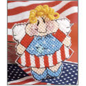 Pattern Leaflet, Patriotic Angel by DRG