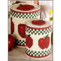 Apple Coffee Can Covers