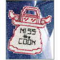 Pattern Leaflet, Kiss the Cook Magnet by DRG