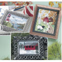 Pattern Leaflet, Long Stitch Landscapes by DRG