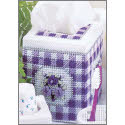 Pattern Leaflet, Gingham Bath Set –Tissue Cover by DRG
