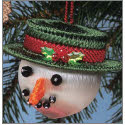 Pattern Leaflet, Year Round Ornaments –Snowman by DRG