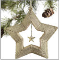 Pattern Leaflet, Gold Star Ornament by DRG
