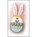 Pattern Leaflet, Bunny Ornament by DRG