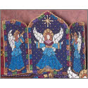 Angels on High Triptych