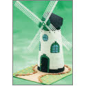 Pattern Leaflet, Green Windmill by DRG
