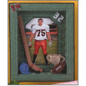 Pattern Leaflet, Sports Lover’s Shadow Box Frame by DRG