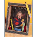 Pattern Leaflet, Teacher's Shadow Box Frame by DRG