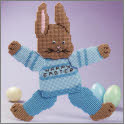 Pattern Leaflet, Easter Bunny by DRG