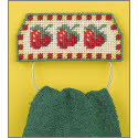 Strawberry Patch Towel Holder