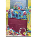 Pattern Leaflet, Happy Birthday Gift Bag Topper by DRG