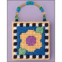 Pattern Leaflet, Flower Mini Memo Purse by DRG