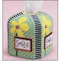 Pattern Leaflet, Smile Tissue Topper by DRG