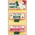 Pattern Leaflet, “Dear Santa” Magnet by DRG