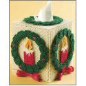 Christmas Candle Tissue Topper