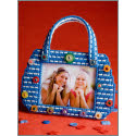 Pattern Leaflet, Buttons & Stripes Purse Frame by DRG