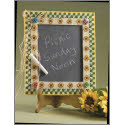 Pattern Leaflet, Sunflower Blackboard by DRG