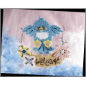 Pattern Leaflet, Bluebird Welcome by DRG