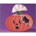Pattern Leaflet, Jack-O'-Lantern Tissue Topper by DRG