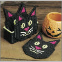 Black Cat Coasters