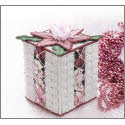 Pattern Leaflet, Pink Poinsettia Elegance by DRG