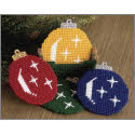 Christmas Ornament Coaster Set