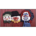 Snowman Peg Rack
