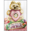 Pattern Leaflet, Bear Hugs Clock by DRG