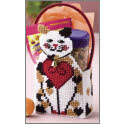 Pattern Leaflet, Valentine Cat Goody Bag by DRG