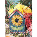 Pattern Leaflet, Sunflower Birdhouse by DRG