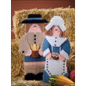 Pattern Leaflet, Pilgrim Children by DRG