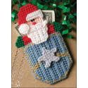 Pattern Leaflet, Pocket Santa Ornament by DRG