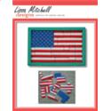 Pattern Leaflet, American Flag Toddler Puzzle by Plastic Canvas Creations