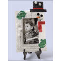 Pattern Leaflet, Snowman Frame by DRG