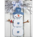 Pattern Leaflet, Country Snowman Welcome by DRG